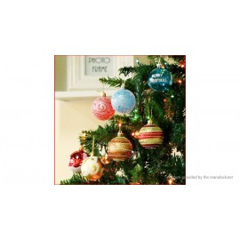 6cm Glitter Xmas Ball Bauble Christmas Tree Hangin..