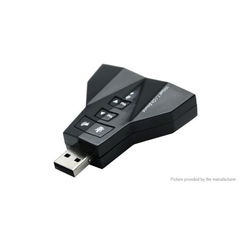 External USB Sound Card for Desktop / Notebook / PC / Laptop